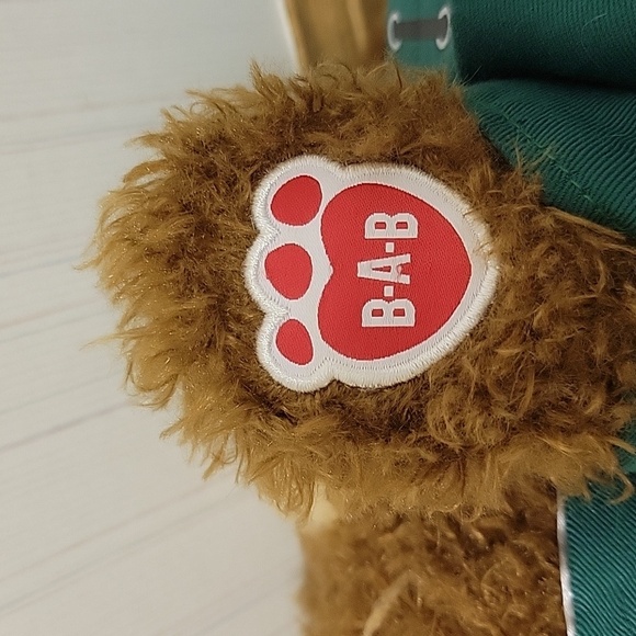 Build a Bear Slytherin bear with Quidditch robes. - Picture 3 of 7